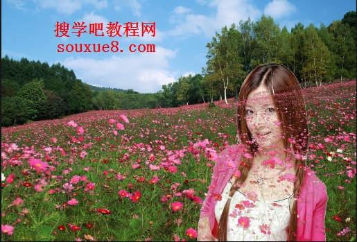 Photoshop CS6中文版添加图层样式-混合选项使用实例详解教程