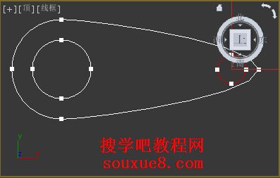 3DsMax2013中文版转换为可编辑样条线使用实例详解3D教程