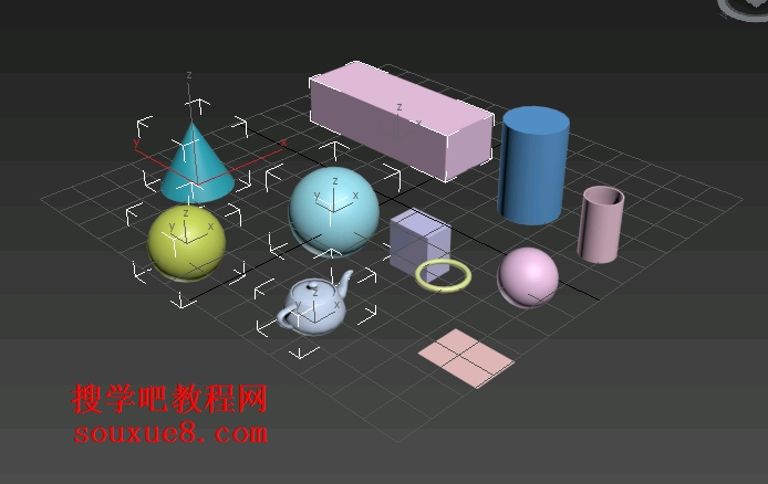 3DsMax2013主工具栏：窗口、交叉按钮工具使用讲解3D教程