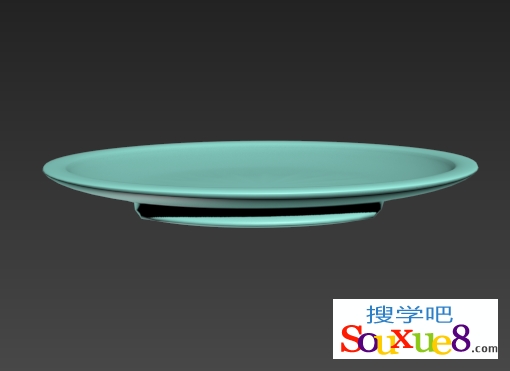 3DsMax2013中文版3d模型碟子建模制作实例详解教程