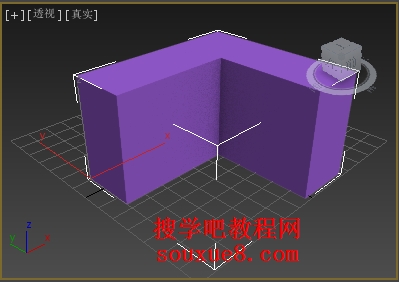 3DsMax2013中文版创建L-Ext（L型挤出）扩展基本体建模实例详解3D教程