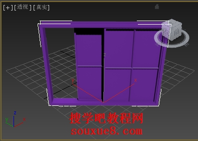 3DsMax2013中文版创建推拉窗三维建模实例详解3D教程