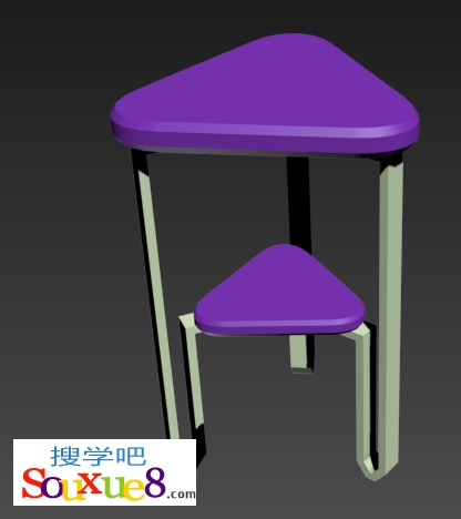 3DsMax2013利用倒角修改器制作玻璃茶几3D模型实例详解教程