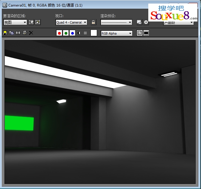 3DsMax2013利用壳材质中烘焙贴图加快室内场景渲染速度实例3D教程