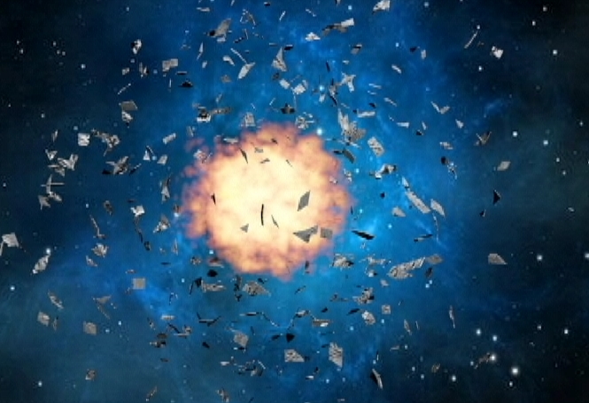 3DsMax2013使用粒子阵列粒子系统制作星球爆炸特效动画效果3D教程