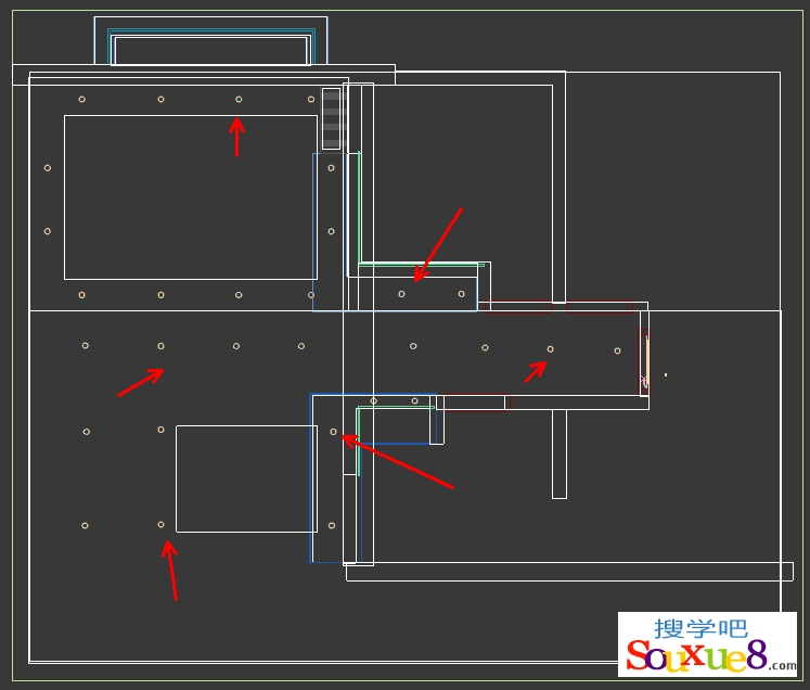 3DsMax2023中文版现代客厅效果图制作-筒灯建模从入门到精通3D教程